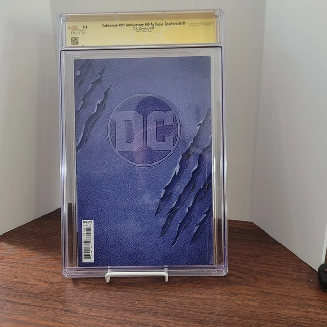 Catwoman 80th Anniversary 100-Pg Super Spectacular #1 CGC SS 9.8  2X Signed 2