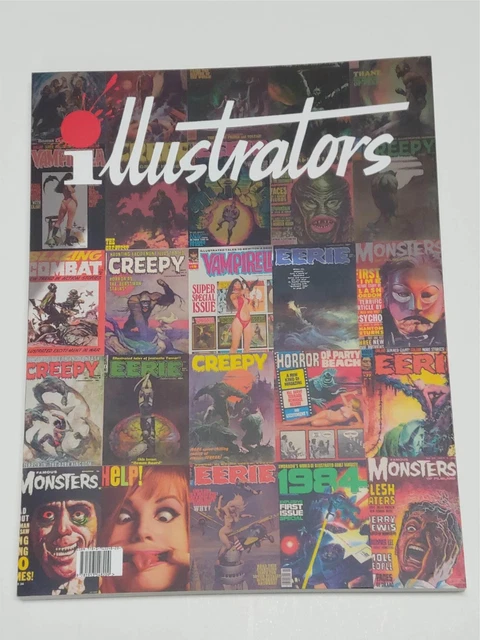 ILLUSTRATED HISTORY WARREN Magazines~ Creepy VAMPIRELLA Eerie FRAZETTA 1st PRINT 2