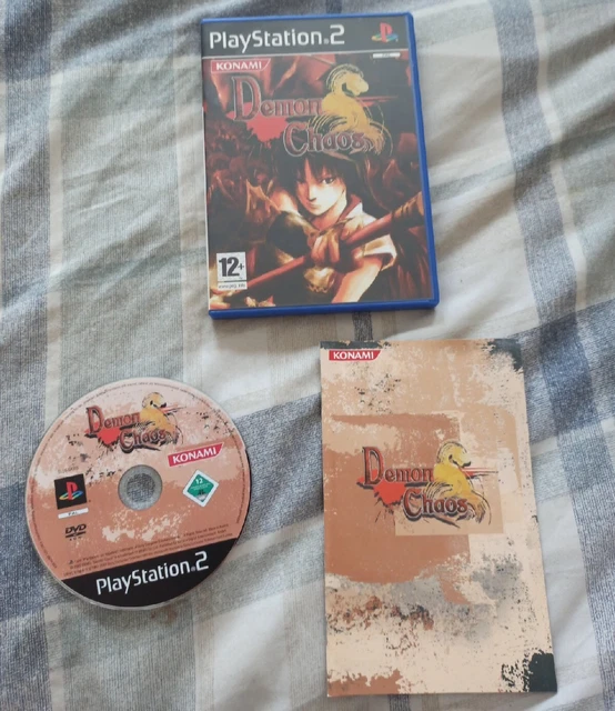 Demon Chaos PS2 - Very Good Condition Playstation 2 Konami PAL Complete W Manual