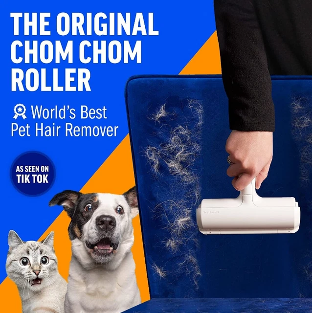 Pet Hair Lint Remover Dog Cat Cleaning Brush Reusable Hair Roller Sofa Clothes!!