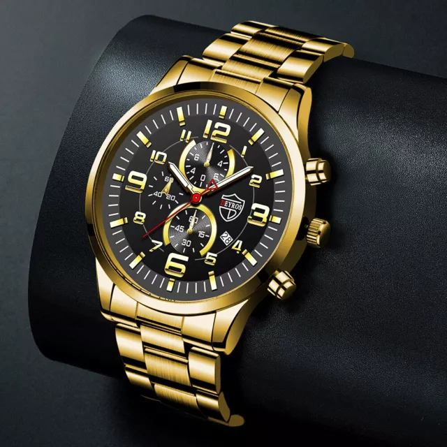 Herren Uhren Luxus Quarz Kalender Leuchtende Geschenk Männer Schmuck Mode Luxus