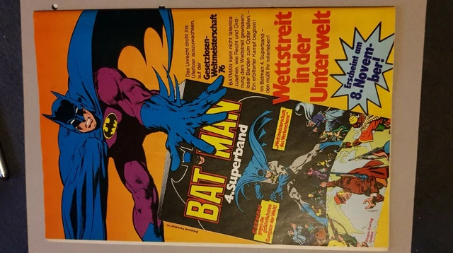 SUPERMANN NR.23/1976,ZUSTAND 2 ohne