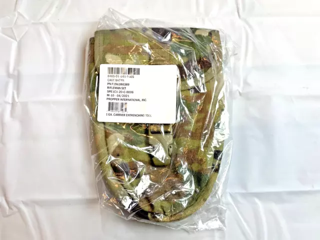 NEW USGI OCP Multicam Molle II E-Tool Entrenching Tool Carrier Pouch Cover