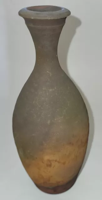 Roy Fritchley Rye Studio Pottery Raku Vase