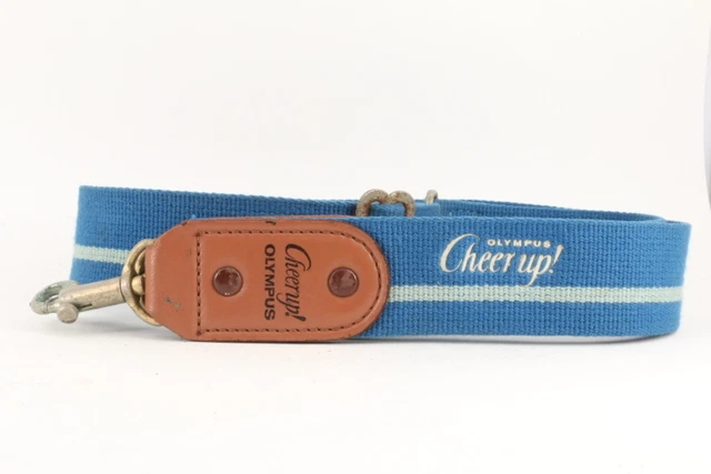 Olympus Vintage Camera Strap Adjuster Blue Hook Type Japan