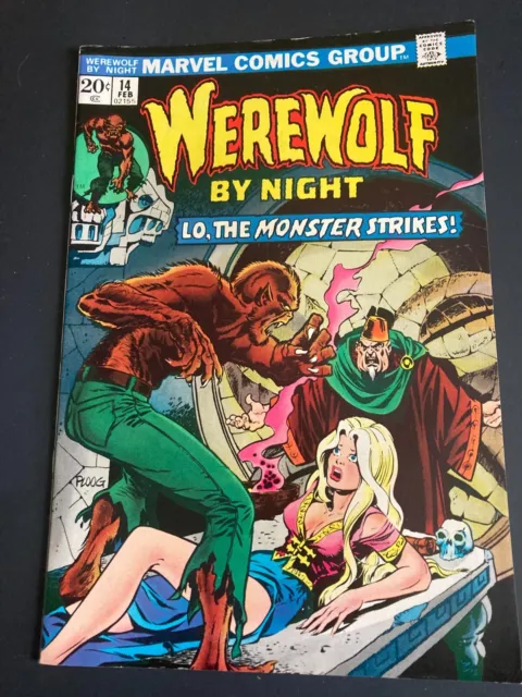 WEREWOLF BY NIGHT #14 VF/NM, Original Owner