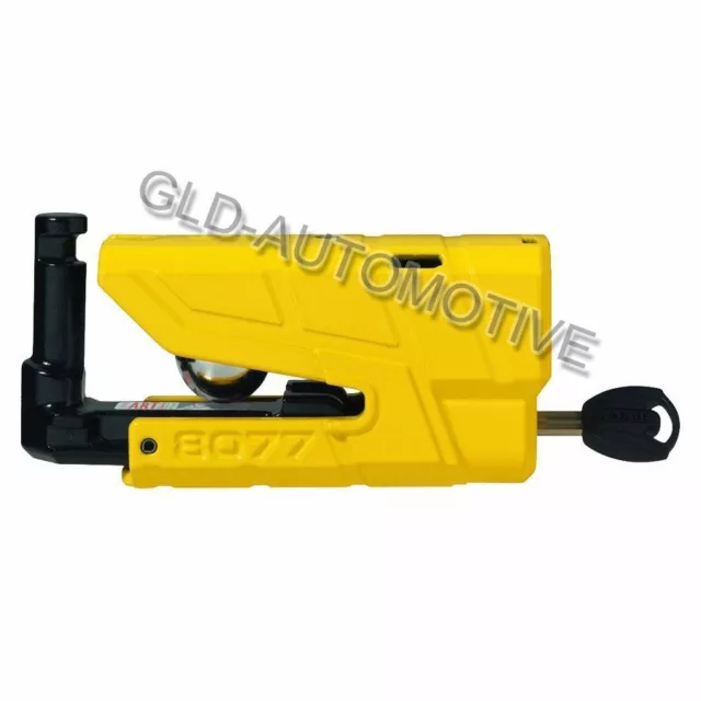 BLOCCADISCO ABUS Granit Detecto X-Plus 8077 2 Chiavi Sicurezza Antifurto Moto