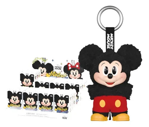 Micky Labubu LABUBU MICKEY MOUSE Pop Mart Mickey Family Peluche Portachiavi ...