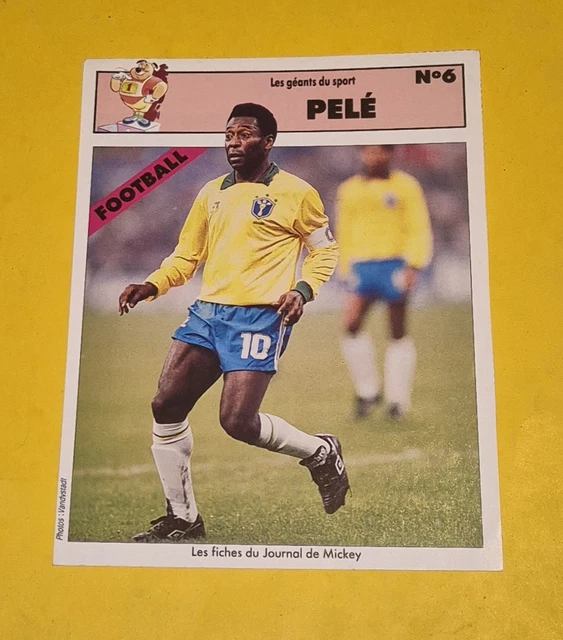 Livre/Album 'Le Roi Pelé' Mundial Mexico 1970 - Carte/Coll. Rookie Brésil Santos Cosmos