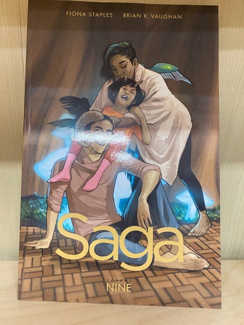 Saga vol 9 brand new image comics TPB SC