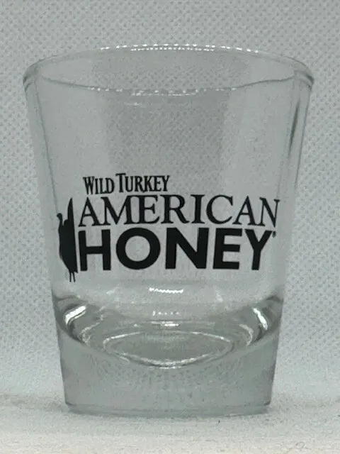 Wild Turkey American Honey Clear Standard Shot Glass
