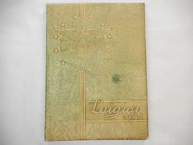 Yearbook, Gonzaga High School, Spokane Washington, 1943, The Luigian, UNMARKED