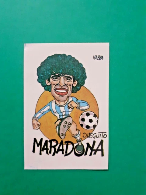 Recurso educativo - Dibujo de Maradona para colorear