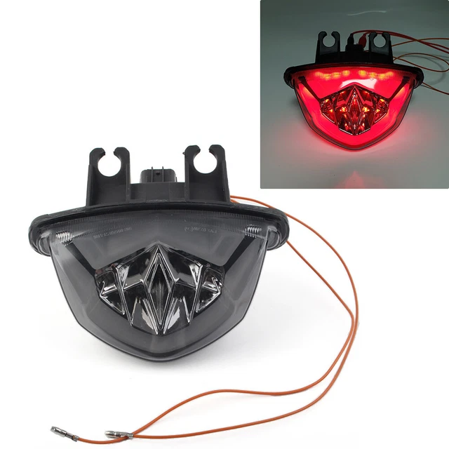 LED Tail Light Brake Turn Signal Smoke For Suzuki GSX-S750 17-22 GSX-S1000 15-22