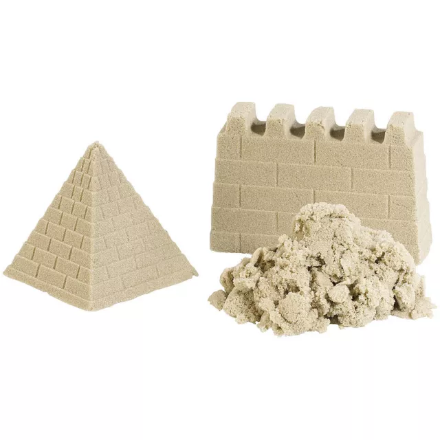 Playtastic Modelliersand: Kinetischer Sand grob, 1 kg (Modelliersand für Kinder)