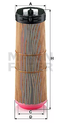 Mann Filter C 12 133 Air Filter For Mercedes-Benz