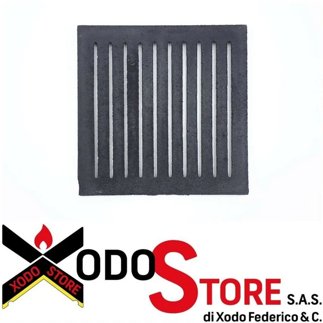 MONTEGRAPPA RICAMBI GRIGLIA CADUTA CENERE IN GHISA VERNICIATA 1 PZ PER MB MEGAFIRE N/V - Foto 4
