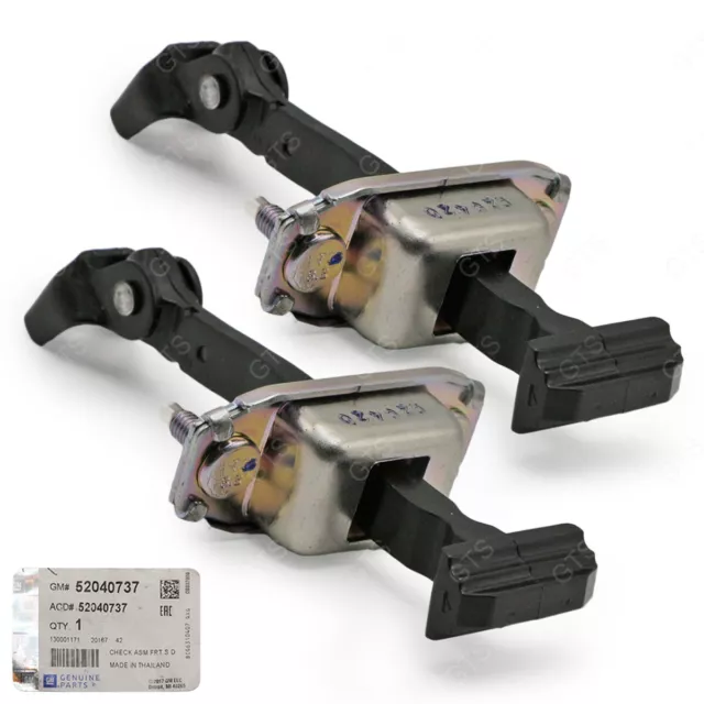 Front Pair Door Check Strap Stopper Hinge For Chevrolet Colorado Z71 2012 2020