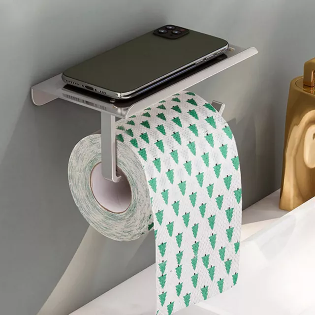 Toilet Paper Holder with Natural Marble Shelf, Matte Black Toilet Paper  Roll Holder Wall Mount for Bathroom, Tissue Holder Suitable for Mega Roll  Paper - Yahoo Shopping