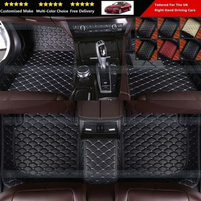 Custom Make 3D PU Leather Car Mat for BMW 6 Series E63 E64 E24 F12 F13 F06 G32