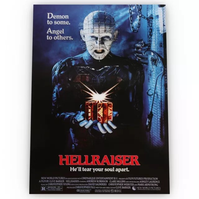 Hellraiser Movie Poster Satin High Quality Stunning Archival A1 A2 A3