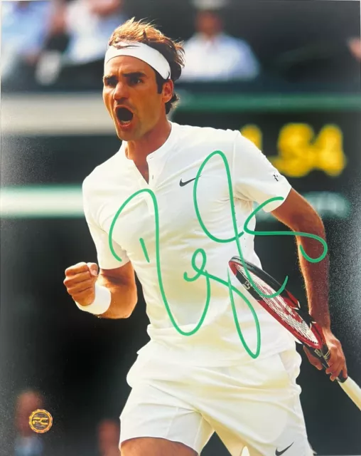 VTG Roger Federer Rare Authentic Hand Signed Autographed 8x10 PCA COA GOAT