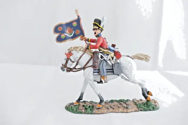 King & Country NA083 THE AGE OF NAPOLEON 2006 - Scots Grey Standard Bearer