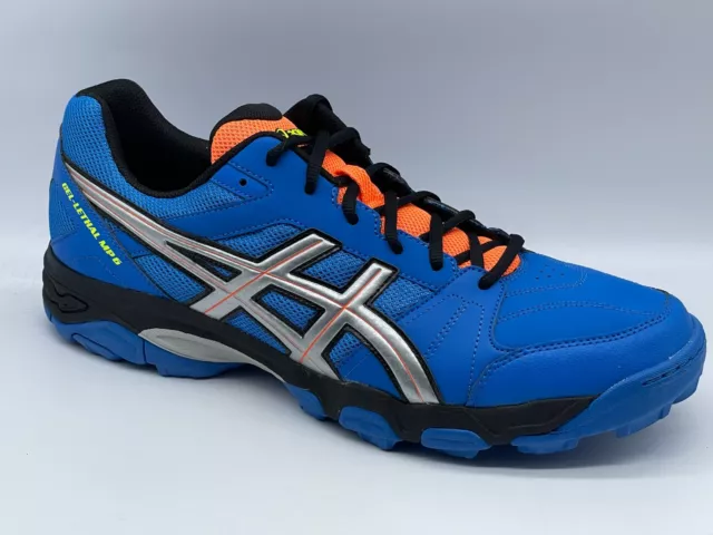 Asics Gel-Lethal MP 6 Mens Hockey Trainers Blue (FC37) P425Y-4393 UK13