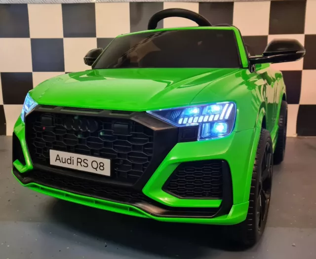 Battery-Powered Children’s Car Audi Q8 Green 2