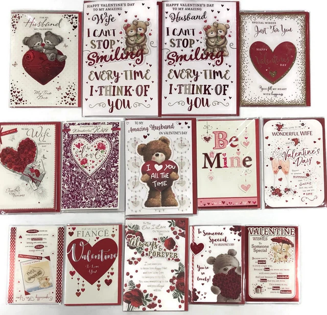 Central 23 Divertente Biglietto Di Anniversario Per Marito Dalla Moglie – I Love You From The Bottom Of My Heart – Biglietto Di Anniversario Per Lui E - Foto 5