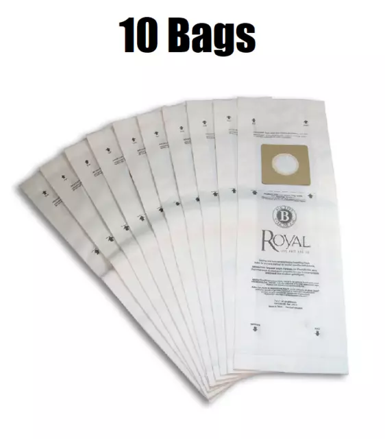 Royal Type B Vacuum Cleaner Bags 10 Pack New GENUINE