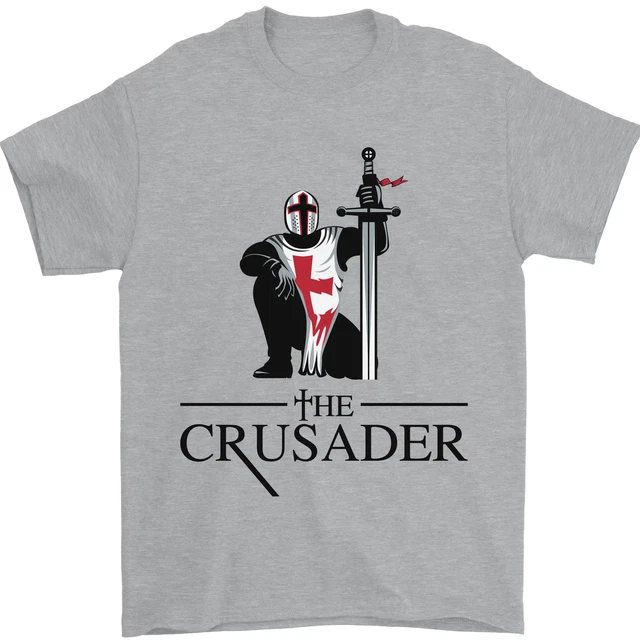 Knights Templar Cross Crusaders Shield Tactical Morale PVC Rubber Patch
