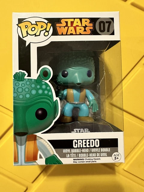 Funko Pop Star Wars Greedo Black Box Vaulted Retired #07