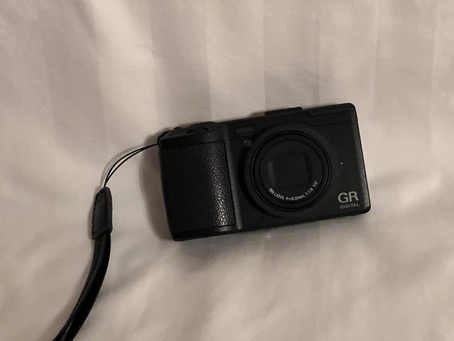 Ricoh GR Digital GRD IV 10.1MP Digital Camera - Black