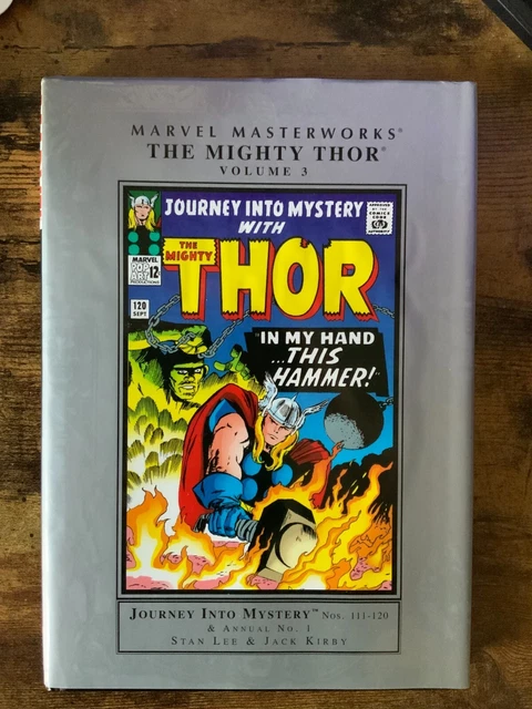 Marvel Masterworks Mighty Thor Volume 3 HC Lee Kirby