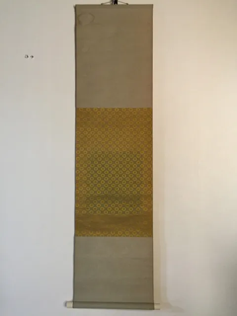 R0947 Japanese Vintage Hanging Scroll KAKEJIKU SHIKISHI Paper Art Board Frame