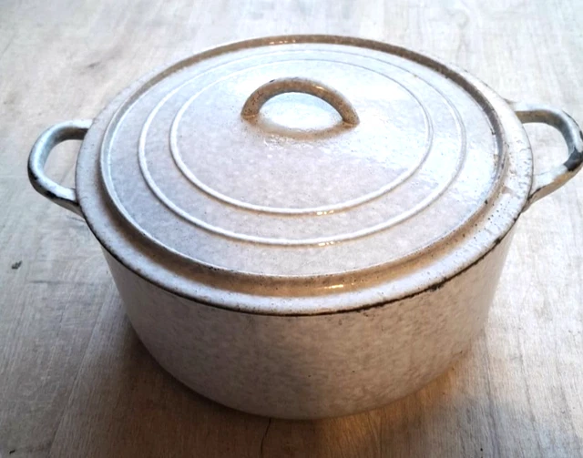 Cocotte En Fonte Cousances / Le Creuset – Ronde 24 Cm – Made In France (années 50)
