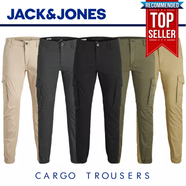 Regular Fit Cargo trousers | Black | Jack & Jones®