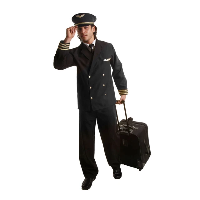 Adulti Pilota Costume - Giacca Costume Set
