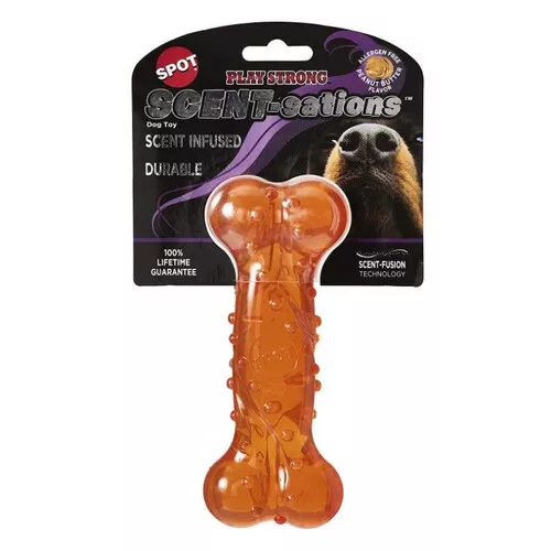 Spot Scent-Sation Burro di Arachidi Profumato Osso 6 " - 1 Contare Da Spot