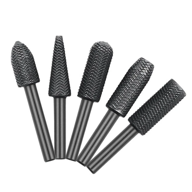 ponçage de fichier de menuiserie Bavure rotative en acier Kit de râpe rotative