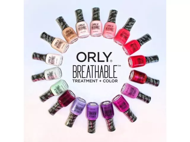 ORLY BREATHABLE Nail Polish + Treatment 0.6 oz - NEW UPDATED!