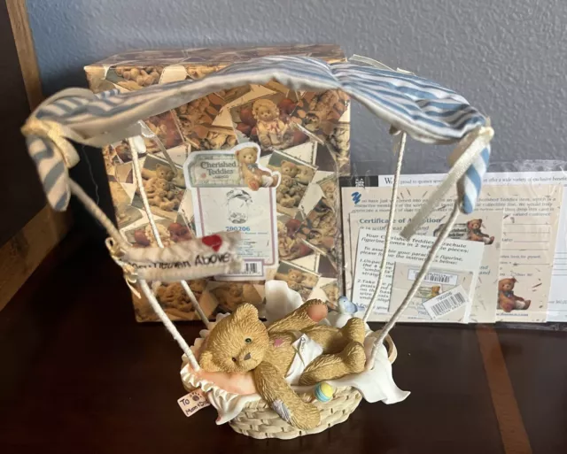 Cherished Teddies Baby Billie “A Bundle of Joy From Heaven Above” LE 790206 NIB