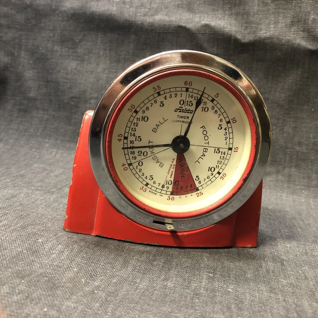 VINTAGE ARISTO SPORTS Timer Stop Watch Football Basketball Stop Clock