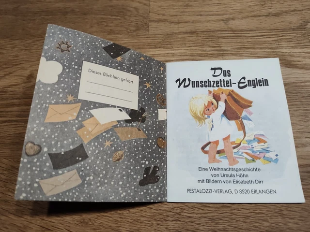 KINDER-MINI-BÜCHLEIN PV NR. 121, Das Wunschzettel-Englein, Pevau EUR 1