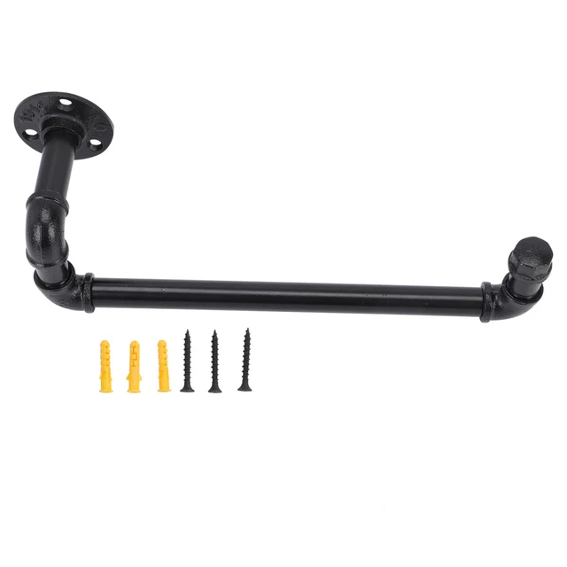 Portasciugamani Stile Industriale In Ferro - Per Bagno, Cucina E Casa - Foto 11