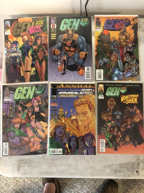 Gen 13 Bootleg - Annual - 3D - Yearbook  - Lot of 16 comics - VF/NM