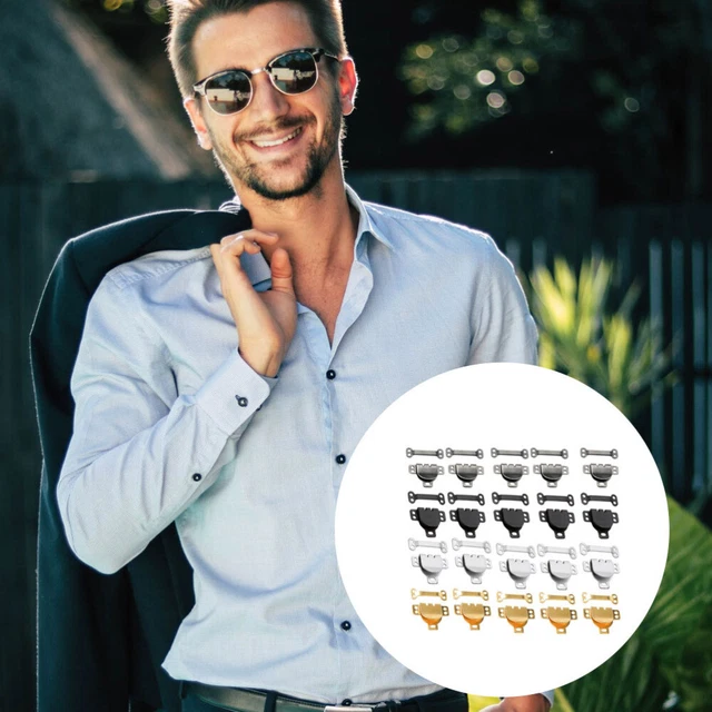 100 Pcs Hosen Haken Gemischte Farbe 100 Set Kupfer Haken- Und Verschlussnähen