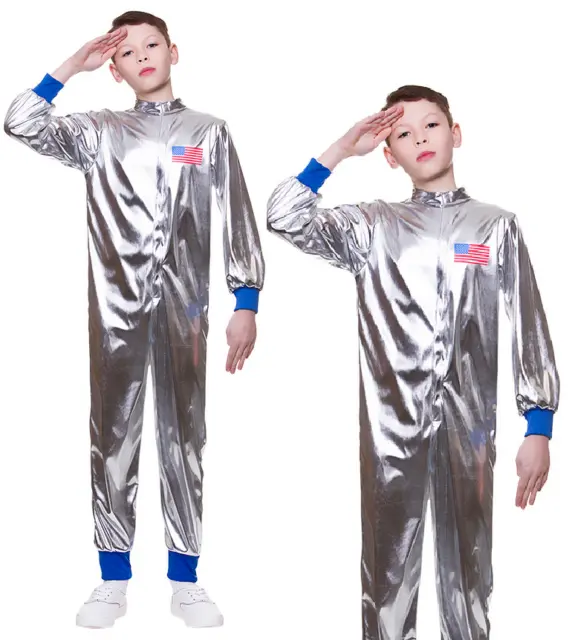 Astronauta Bambini Spazio Uniforme Costume da Bambini Libro Film Completo
