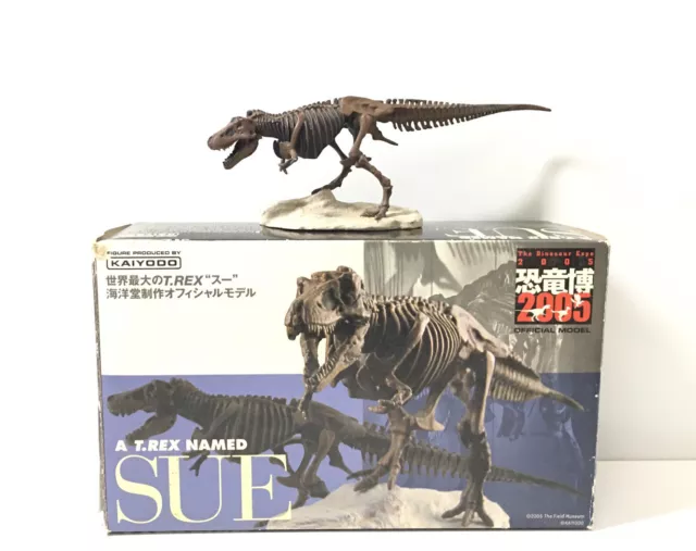 Kaiyodo Japan 2005 Limited Edition Tyrannosaurus Rex SUE Skeleton Model